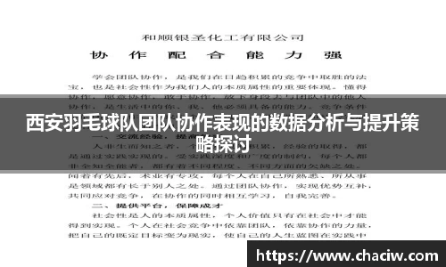 西安羽毛球队团队协作表现的数据分析与提升策略探讨